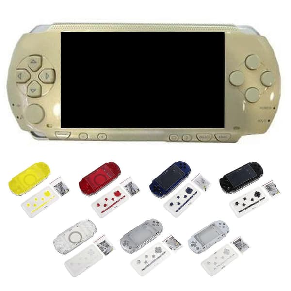 Til Psp1000 Spiltilbehør Holdbart Spilkonsol Reparationshus Med Knapper