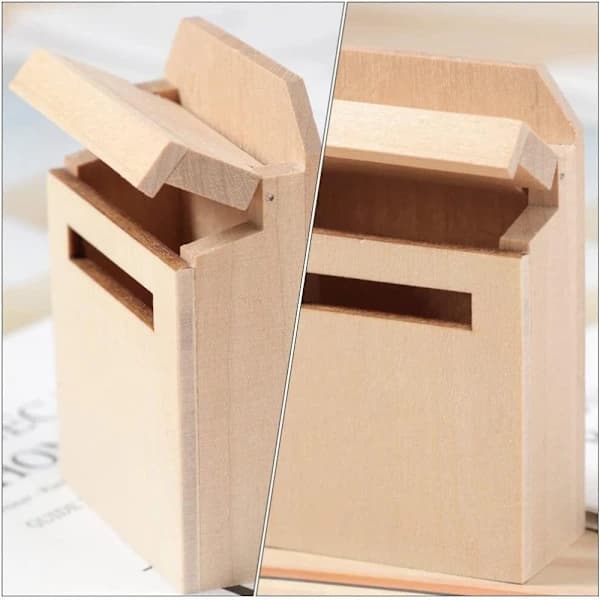 Mailbox Model Miniature Mailbox Toy Kitchen Furniture Toy