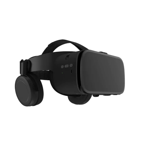 3D Virtual Reality VR-headset, VR-brillebriller med Bluetooth-headset, 3D Virtual Reality-briller til iPhone/Samsung Movies and Games Com