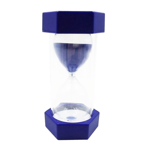 20 Minutes Hourglass Timer Decoration Small Hexagonal Hourglass Timer Children's Playing Toy Gift (b