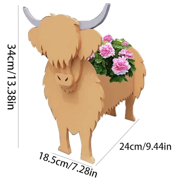 Dyrefoderpotte Plantepotter Have Dyrformet Potte Plantepotte-dyreopbevaringsbeholder Potter Kontor Hjem Husopvarmning Dekorationer Sheep