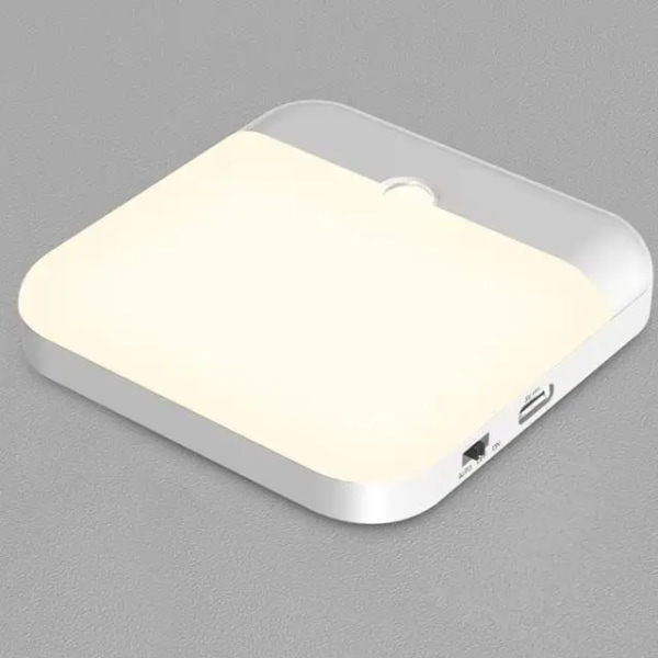Plugg inn LED-nattlys med Smart Dusk to Dawn-sensor, nattlys som kan skiftes ut i flere farger, energieffektiv nattlampe for soverom,
