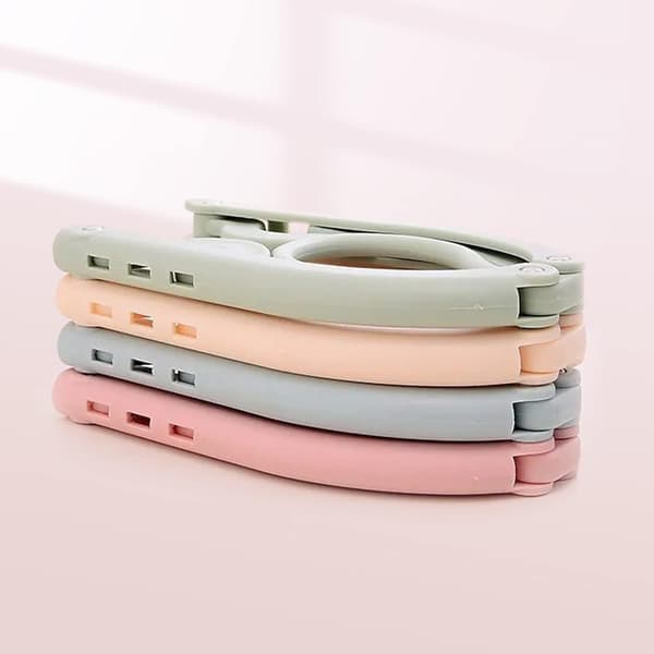 Portable Foldable Hangers, Space-Saving Clothes Hanger Multi Mag