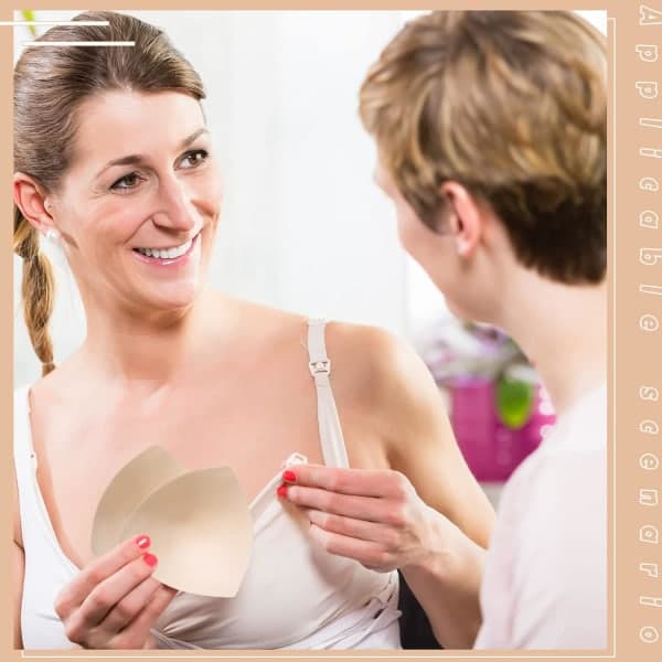 Removable Bra Pads Comfortable Breathable Bra Inserts Bra Pads Triangular Bra Pads for Ladies