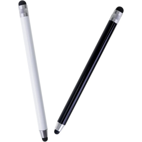 Dubbelspetsad Silikonstylus för Mobiltelefon Surfplatta Apple Kapacitiv Skärm Touch Stylus Skärmtouchstylus (2 st)
