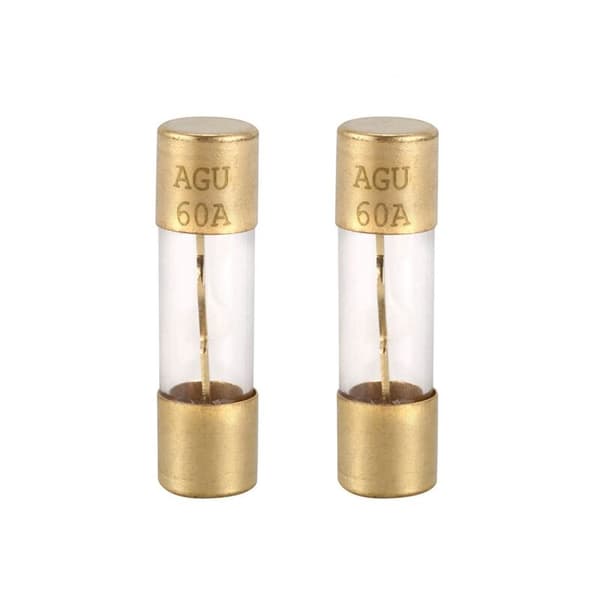 Glassikringer for bilstereo 60A 38mmx10mm 2stk