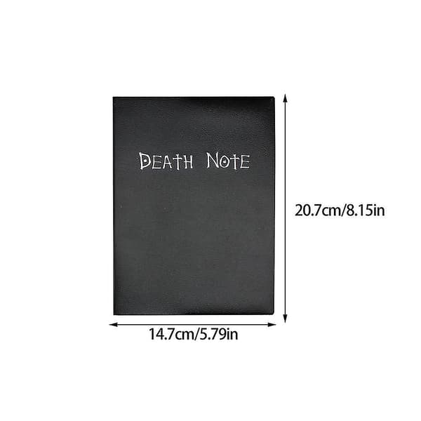 Universal bärbar med fjäderpenna Journal Art Writing Death Note