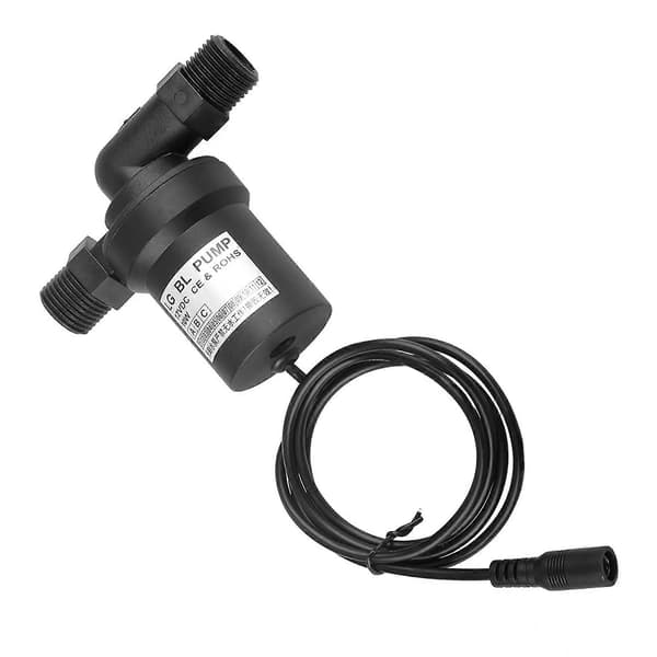 12V 10W Soldriven DC-borstfri Högtemperatur Vattencirkulationspump