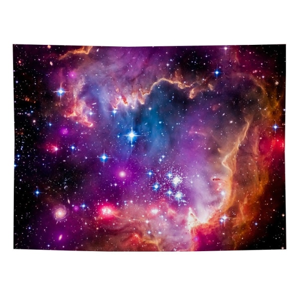 Nebula Rumtapestry Galaxy Rumtapestry Væghængende Stjerneklar Himmel Stjerner Univers Scene Rumtapestry Væghængende til Soveværelse