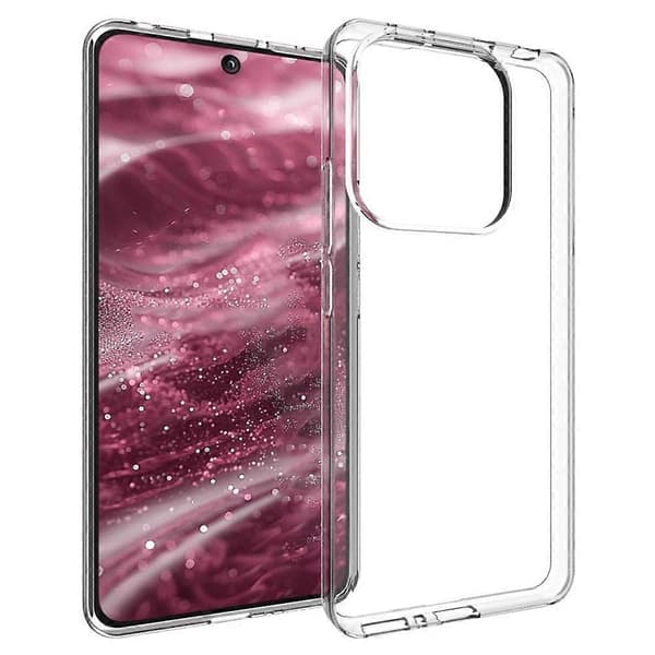 Gjennomsiktig mobildeksel til Xiaomi Redmi Note 14 5G, vannmerkeresistent TPU-bakside