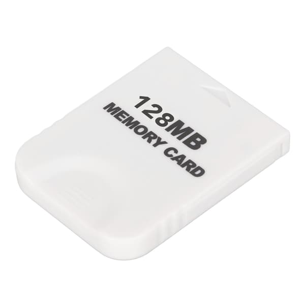 Wii Memory Card High Speed Plug and Play White Game Memory Card for Game Console Accessories 128MB (2043 blocks)