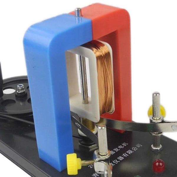 DIY Handdriven Elgeneratormodell AC-DC Elgenerator Fysiskt Experiment Utbildningsleksaker