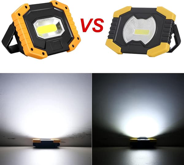 Ladattava LED-kohdevalo 30W 2000 LM Rakennustyömaan kohdevalo