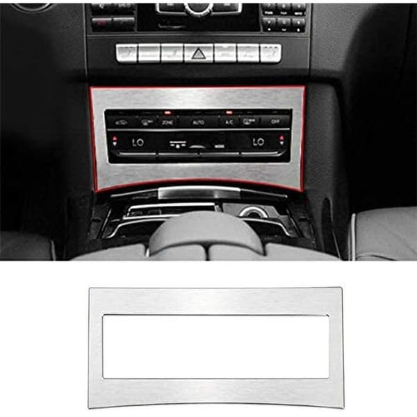 Dekorativt deksel for klimaanlegg og CD-kontrollpanel for E-klasse W212 E200L E300L