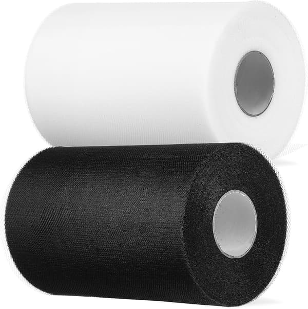 2 ruller tylstof ruller bulkstof net til bryllup loft draperier tylmateriale DIY Tutu nederdel baggrund