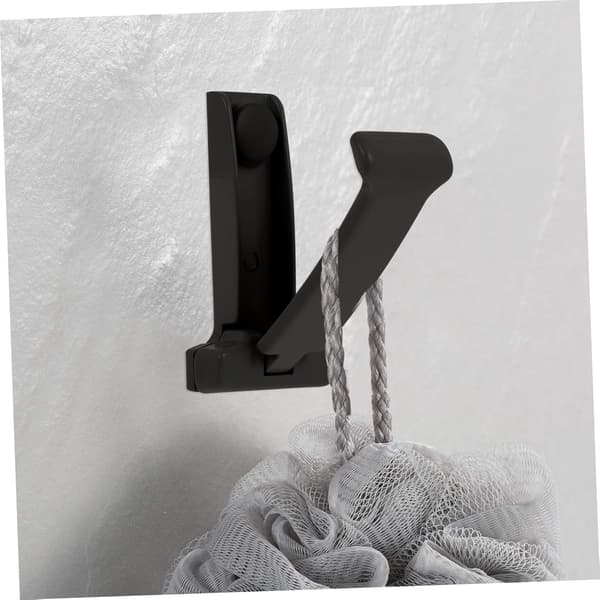1 pc black clothes hanger towel rack foldable clothes hanger M