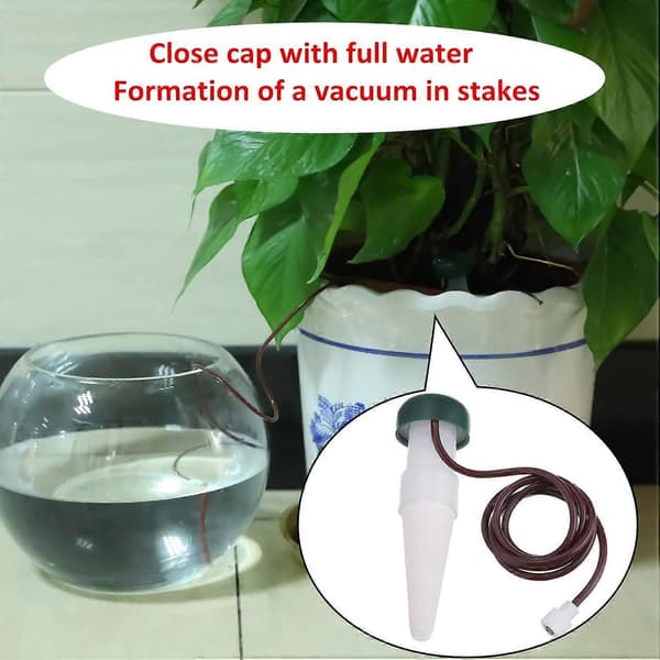 Watering Stakes Automatic Watering System, 10-pack Self-Watering Plants Slow Release for Indoor or Outdoor Plants