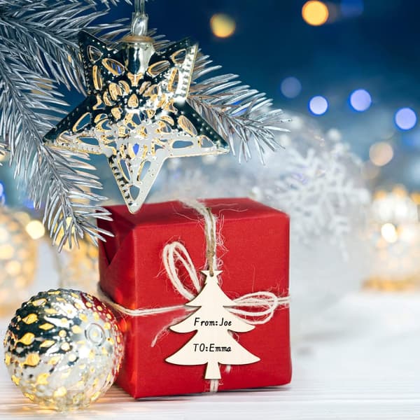 Gør-det-selv Julepynt i Træ, Træjuletræspynt