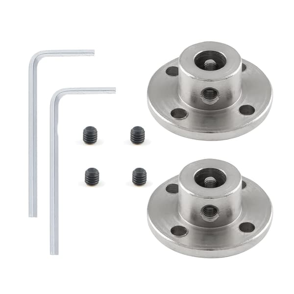 4 st 8 mm flänsskaftkoppling 4 st 8 mm 8mm size_name