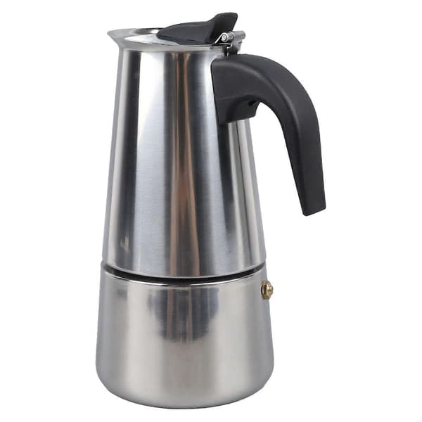 300 ml mokabrygger i rustfrit stål til fyldig italiensk kaffe, camping og rejser