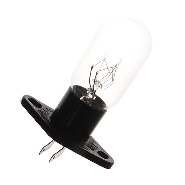 1 pc 4.8mm Socket with Bent Foot 220V 15-20W Microwave Oven Bulb 1 1