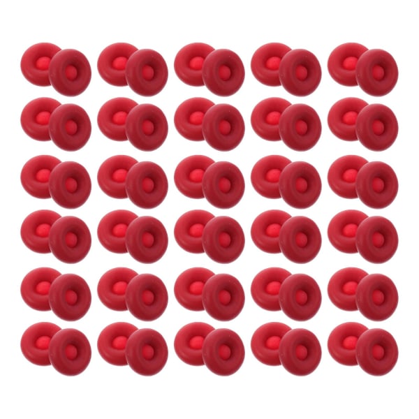 100 kpl Tiivistysliimaa säästävä punainen tiivistysliima, tiivistysliiman säilytykseen, tiivistämiseen ja säilyttämiseen, Punainen 1,3 x 1,3 cm Red 1.3X1.3CM