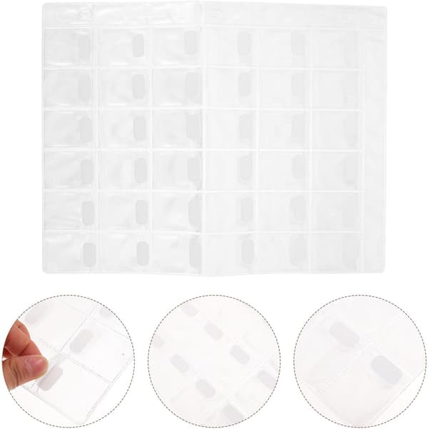 36-rums PVC-opbevaringstaske til hardware, smykkeorganisator, prøveknap, gitteropbevaringspose