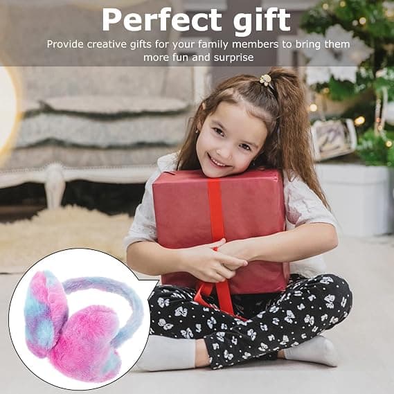 Women's Winter Earmuffs Plush Earmuffs Thickened Heartwarming Ear Warmers Plush Earmuffs