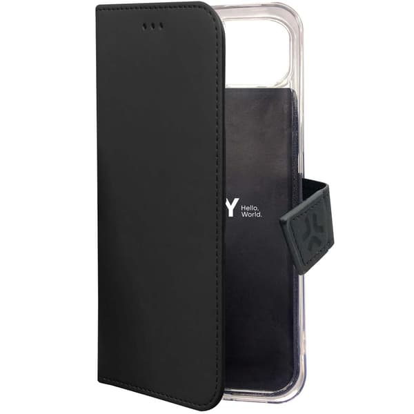 Wally Wallet Case Galaxy S23 FE Musta Svart