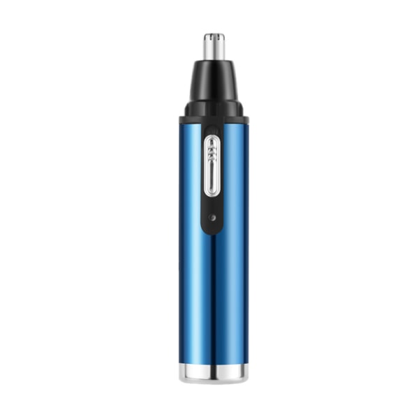 Himmelblå profesjonell USB oppladbar nese- og ørehårtrimmer for menn og kvinner