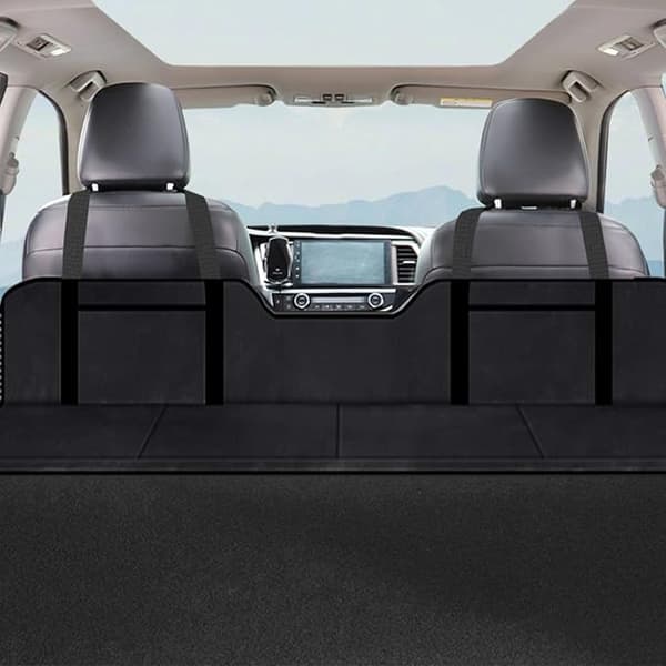 Non-inflatable Car Mattress - Back Seat Mattress, Foldable and Comfortable Design, Expands Trunk Space, Comes with a Practical Storage Bag. black