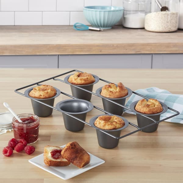 Profesjonell muffinsform for 6 kopper