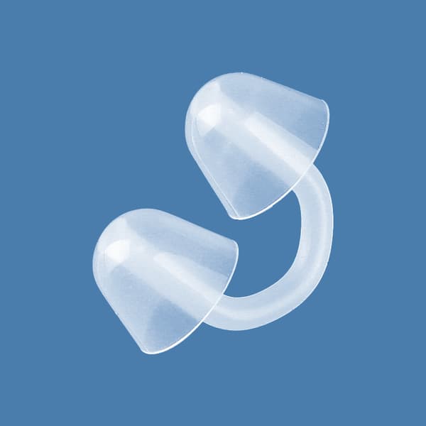 U-shaped Nose Clips for Swimming - 3-pack