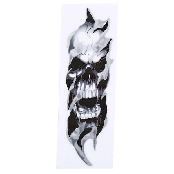 Fork Tube Decals for Harley Davidson Skull Motif 2 Pieces