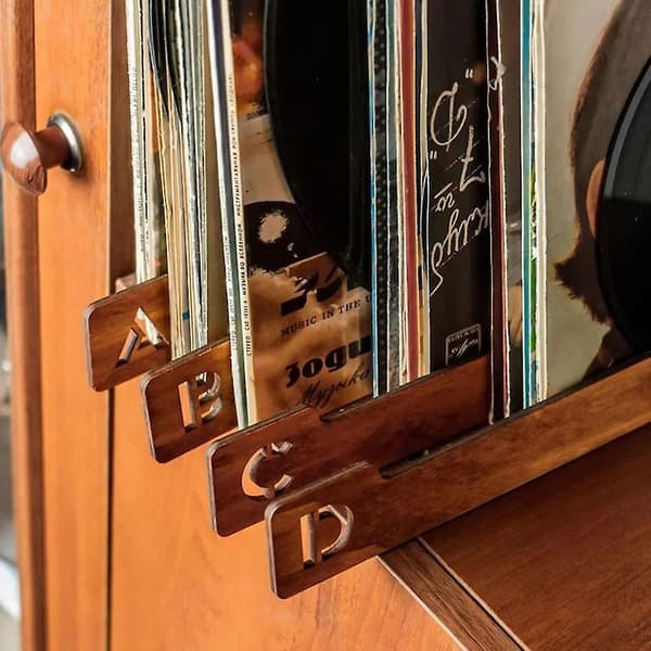 26 stk. vinylpladeopdelere Holdbart værktøj til pladeklassificering til vinylpladesamling
