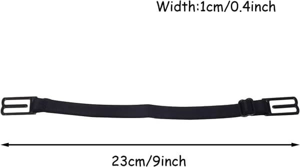 Dame 4 STK Skridsikker Elastisk Justerbar BH-stropholder - 4 STK