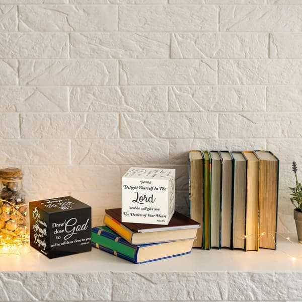 2 stk bibelvers mini tommer (levende stil)