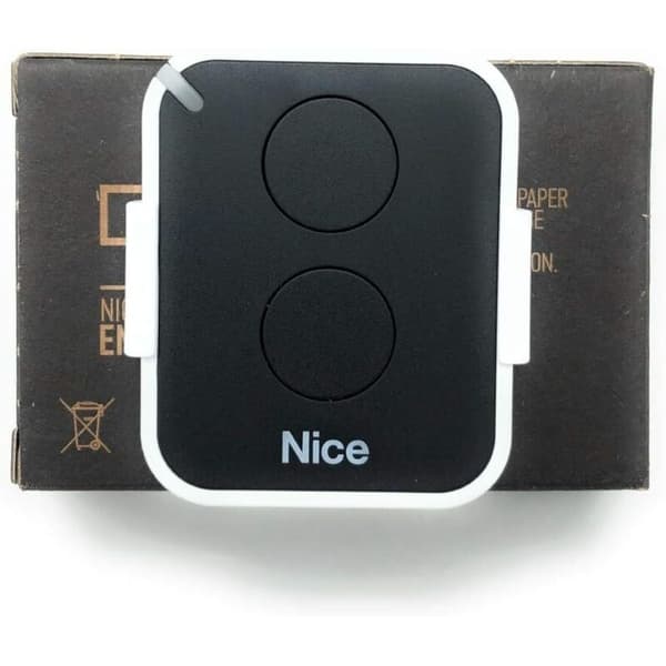 NICE ON2E Era-One 2-channel remote control - 433.92 MHz frequency - Compatible with OXI, OX2, FLOX2R and FLOXIR receivers - 200 m range