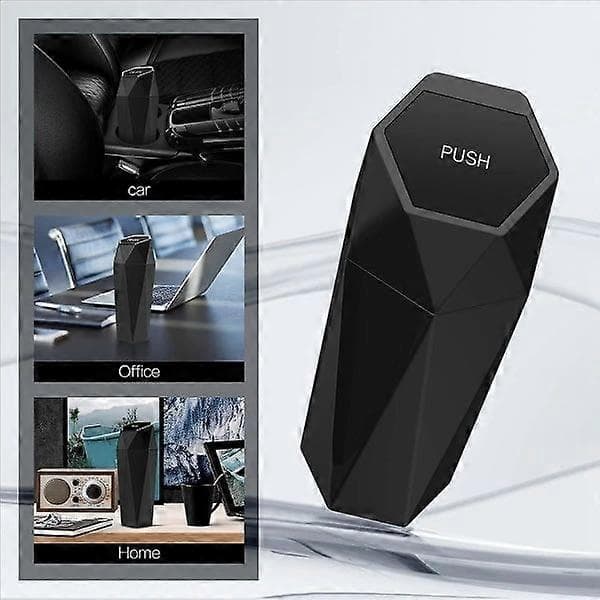 Portable Car Trash Can with Lid Mini Trash Bin for Car, Home, Office