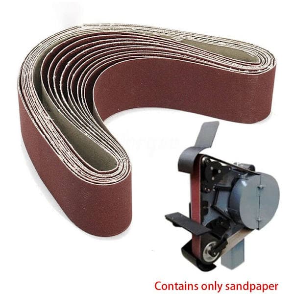 10-pack 686x50mm Sanding Belts 1000 Grit Aluminum Oxide Abrasive Belt for Belt Sander
