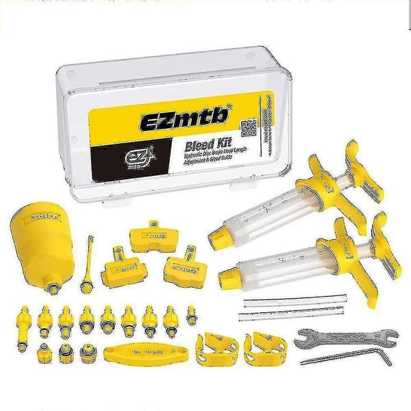 Bromsluftningssats Ycle Hydraulisk Skivbromsolja Mineral Mtb Cykelbroms Reparationsverktyg Tkl