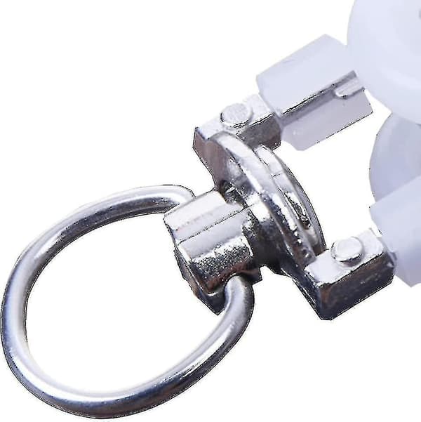 20-pack metallspårrullar, gardinspår, glid, gardinrullar, gardinspårrullar, gardin DB