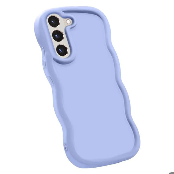 AVIZAR Stødsikkert silikonecover til Samsung Galaxy S22 i lavendel [JUN] Violet Violett