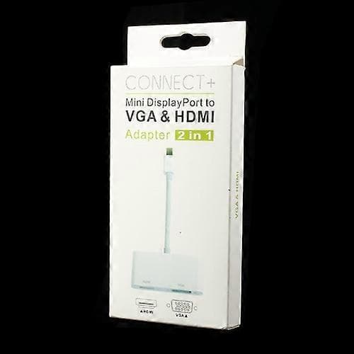 2-in-1 Mini DisplayPort - HDMI- ja VGA-adapterikaapeli Apple MacBook Pro Airille