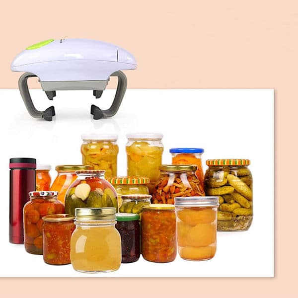 Elektrisk konservöppnare - Stark och robust köksapparat för Seali