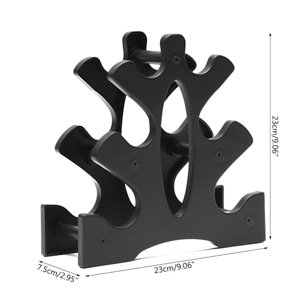 Small Dumbbell Rack Dumbbell Weight Tower Compact Dumbbell A-frame Rack