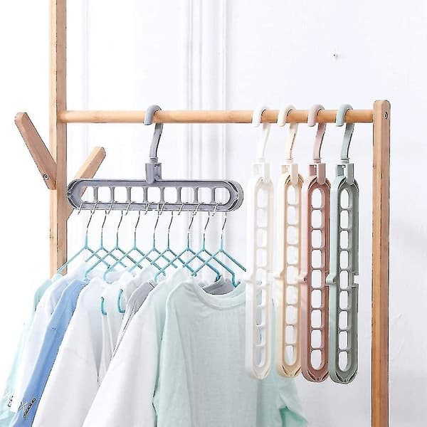 5 stk. Plassbesparende Kleshengere, Multi-henger Organizer