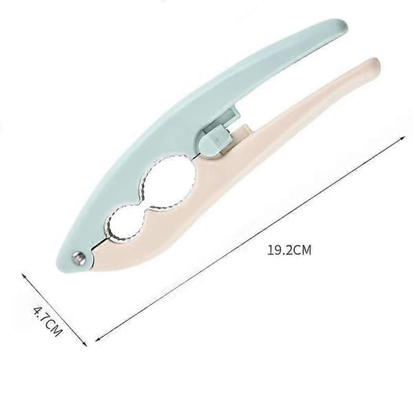 Nutcracker 2pcs Multifunctional Walnut Opener Nut Clip Nuts Peeler Portable Walnut Clip for Home Use Almond Cracker [DB]