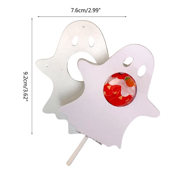 Halloween Ghost Lollipop Holder Dies DIY Craft Scrapbooking
