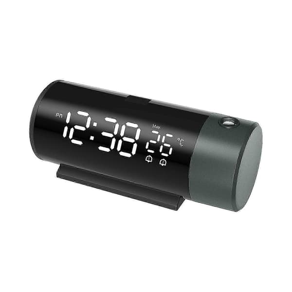 Projisointiherätyskello USB-lataus Elektroninen kello Herätyskello Aika Lämpötila Projisointi